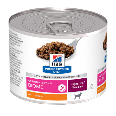 Hill’s Prescription Diet Canine Gastrointestinal Biome – Hrană Umedă pentru Câini cu Probleme Digestive, 200g